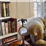 D18. One of a pair of lamps. 